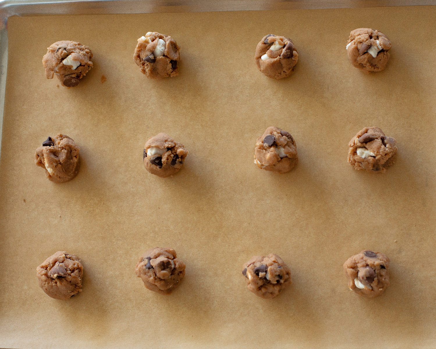 hot chocolate cookie dough