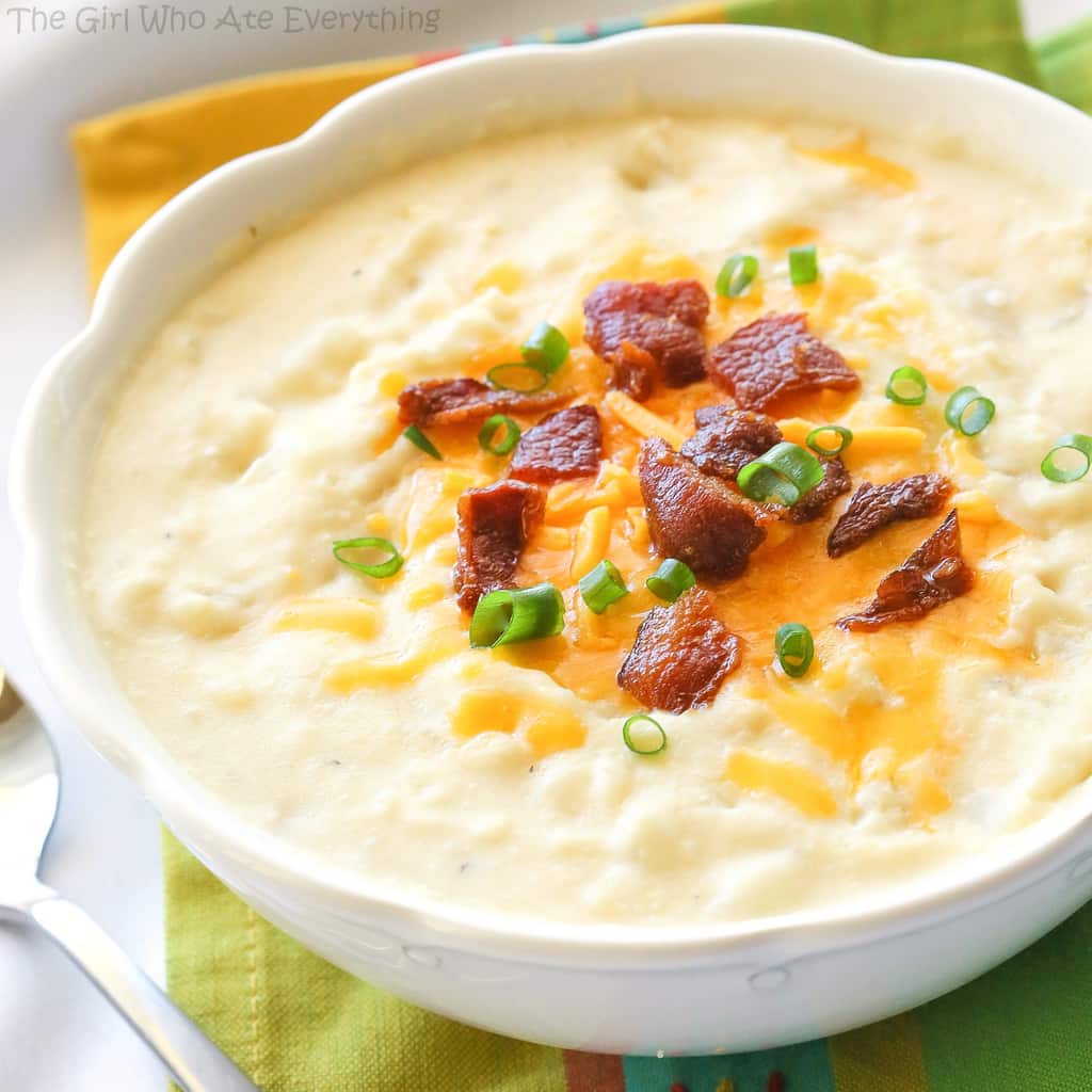 The Best Potato Soup Recipe (+VIDEO) The Girl Who Ate Everything