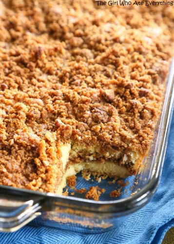 Graham Streusel Coffee Cake