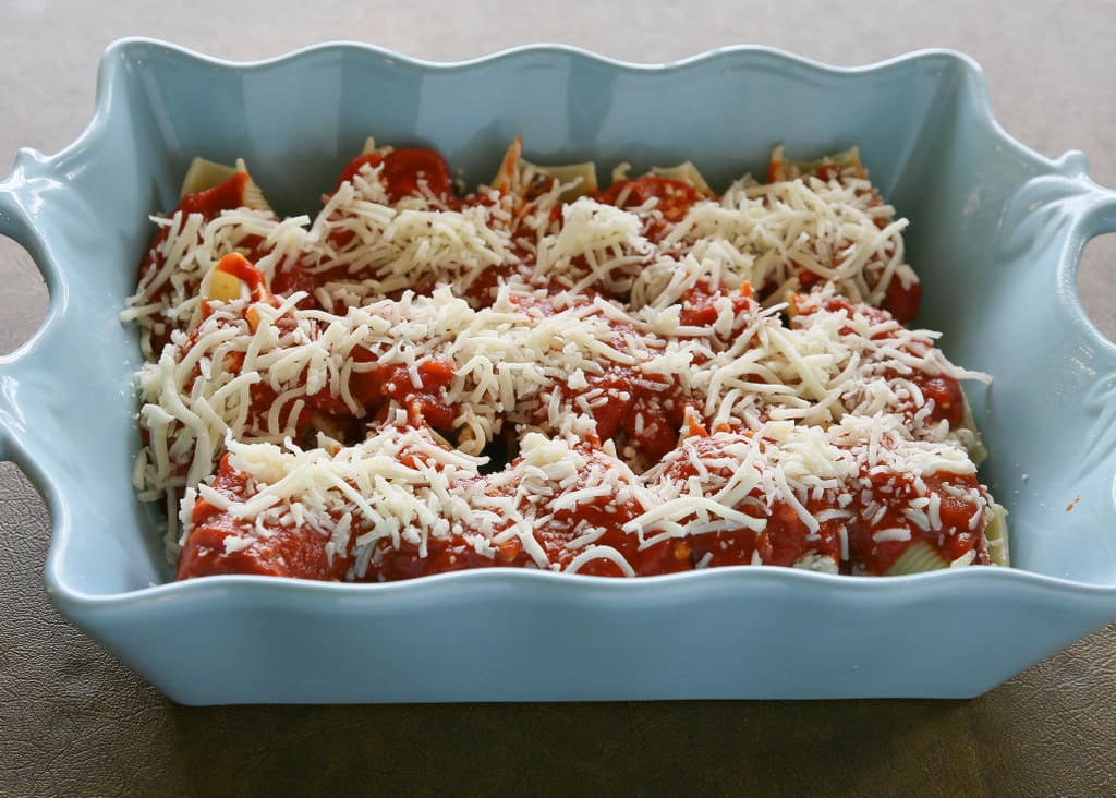 Pizza Stuffed Shells Recipe - The Girl Who Ate Everything