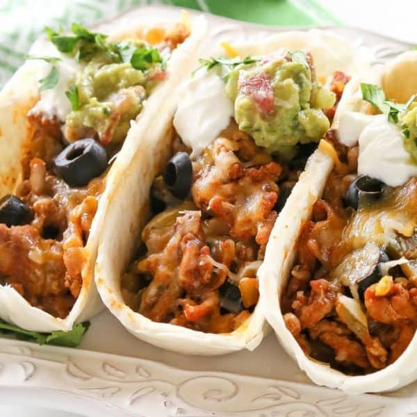 Green Chile Turkey Tacos - The Girl Who Ate Everything