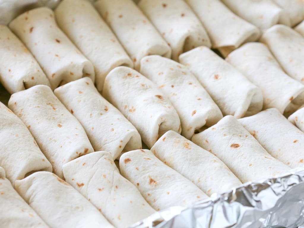 Mini Burritos - The Girl Who Ate Everything