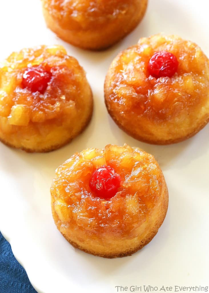 Pineapple Upside Down Cupcakes The Girl Who Ate Everything