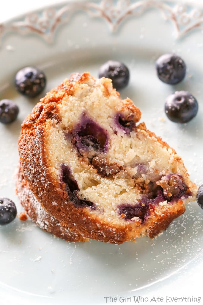 Blueberry Sour Cream Coffee Cake The Girl Who Ate Everything