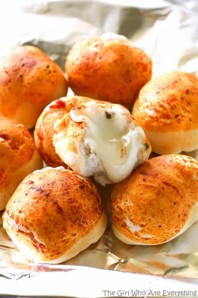 Mozzarella Puffs Recipe - The Girl Who Ate Everything