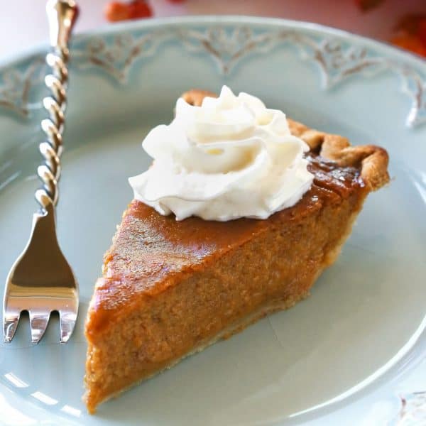 Pumpkin Eggnog Pie | The Girl Who Ate Everything