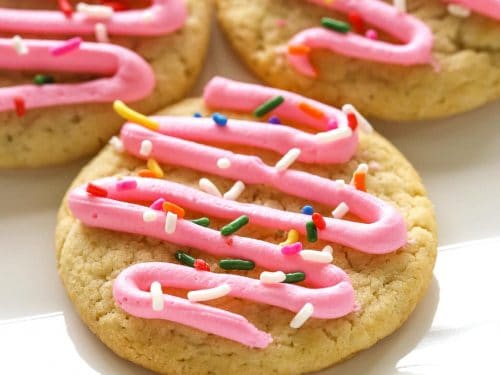 Chewy Sugar Cookies (and they're giant!)