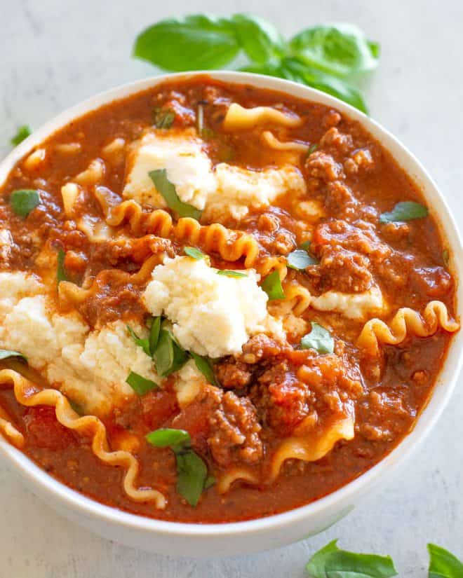 Lasagna Soup | The Girl Who Ate Everything