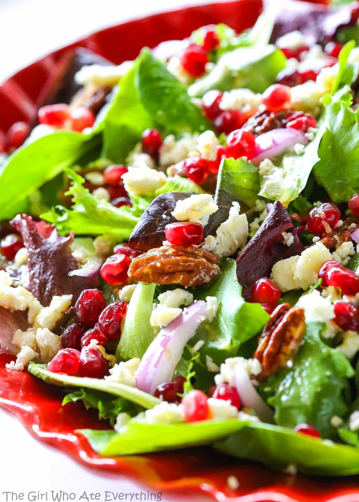 Pomegranate Feta Salad – The Girl Who Ate Everything