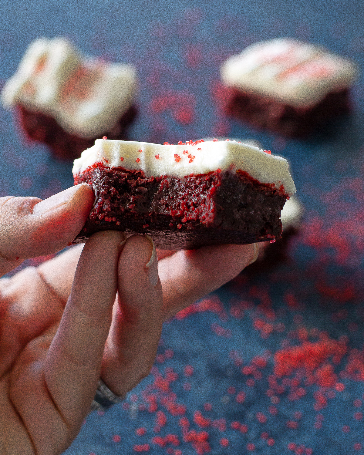 red velvet brownies