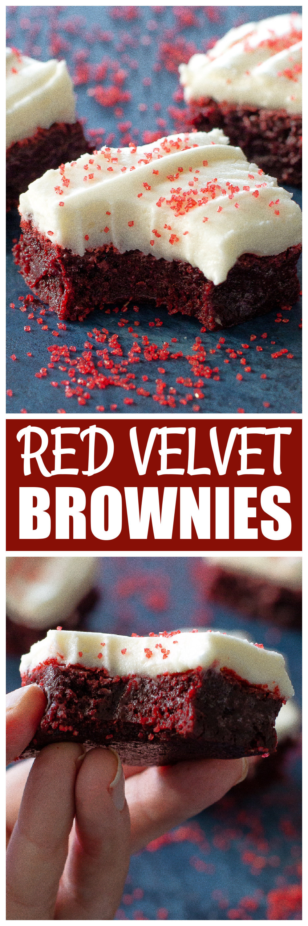 red velvet brownies