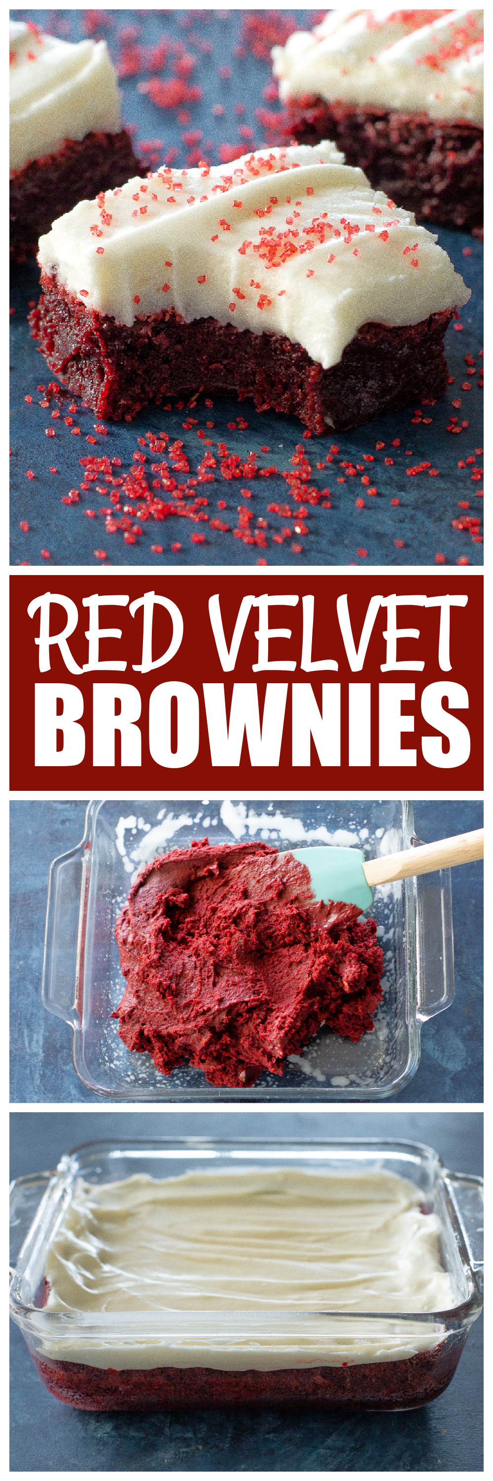 red velvet brownies