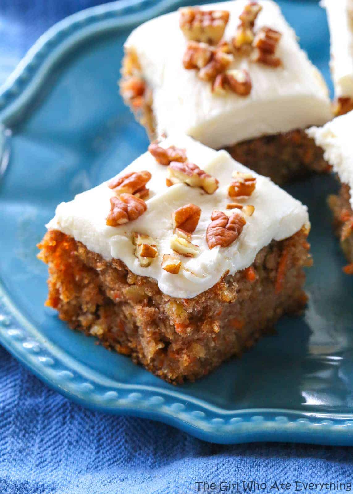 Carrot Walnut Cake with Cream Cheese - Beth Twice Cakes and Pastries