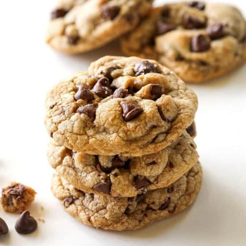 My Big, Fat, Chewy Chocolate Chip Cookies - The Girl Who Ate Everything