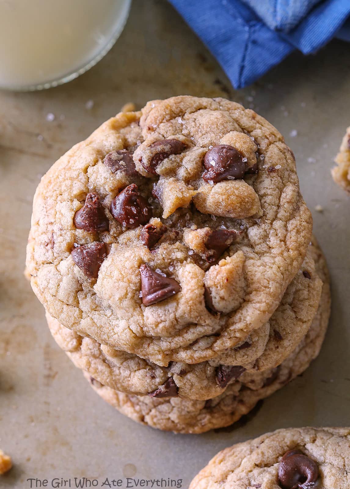 Brown Butter Chocolate Chip Cookies - The Girl Who Ate Everything