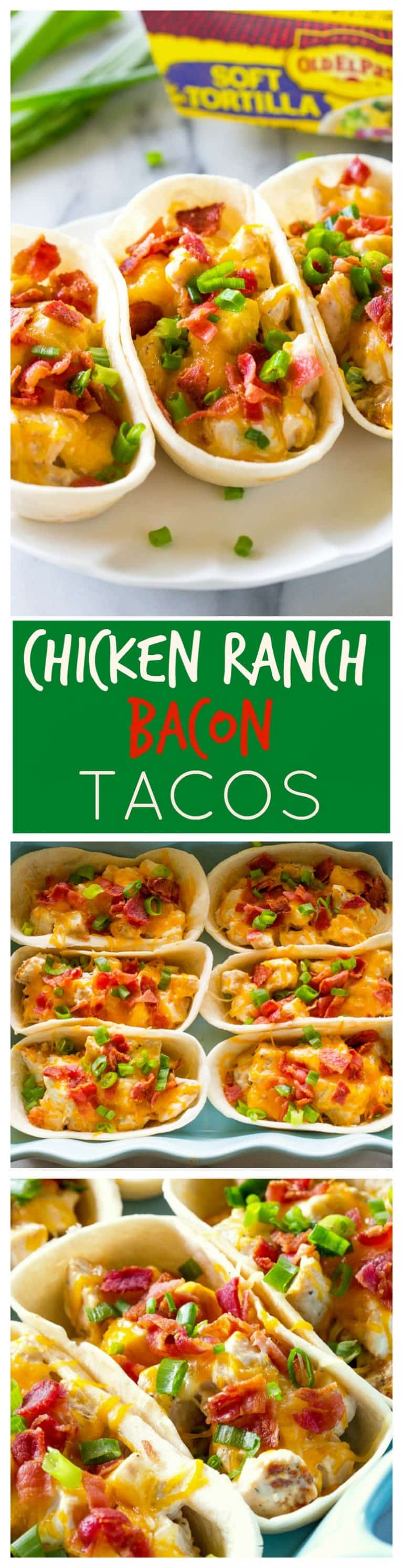 Chicken Ranch Bacon Taco Boats | The Girl Who Ate Everything