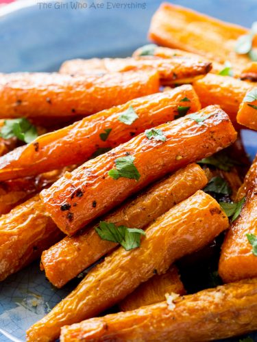 Easy Roasted Carrots Recipe - The Girl Who Ate Everything