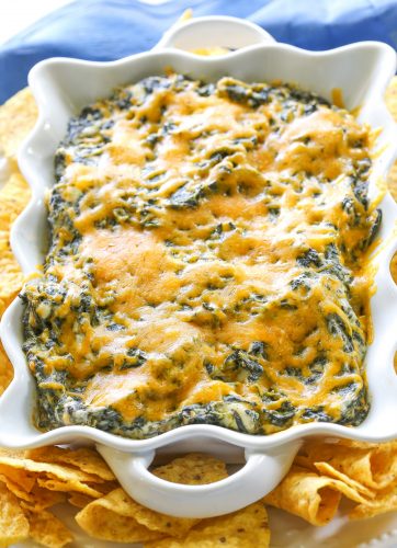 Spinach Ranch Dip Recipe - The Girl Who Ate Everything