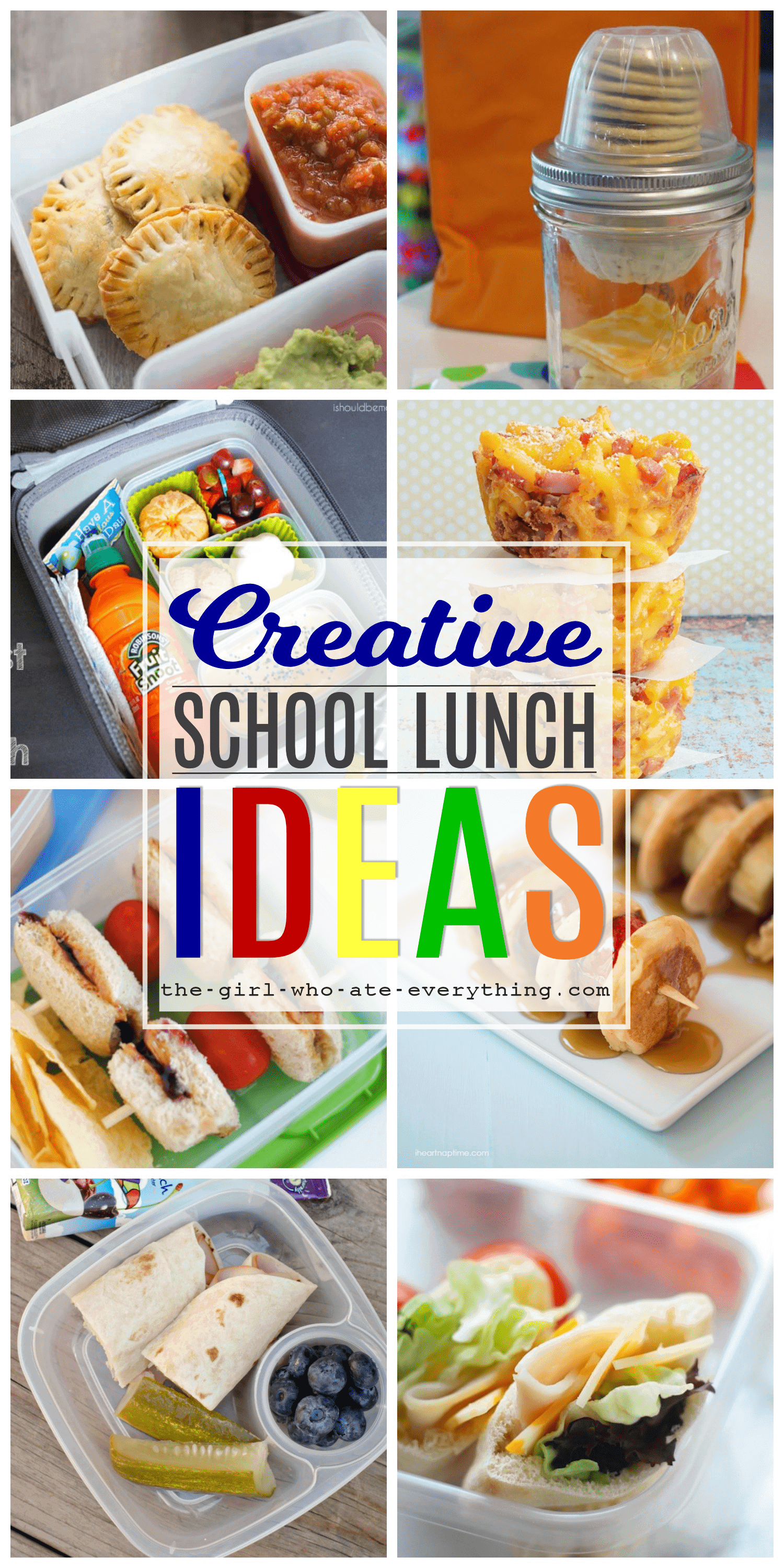 Creative School Lunch Ideas The Girl Who Ate Everything