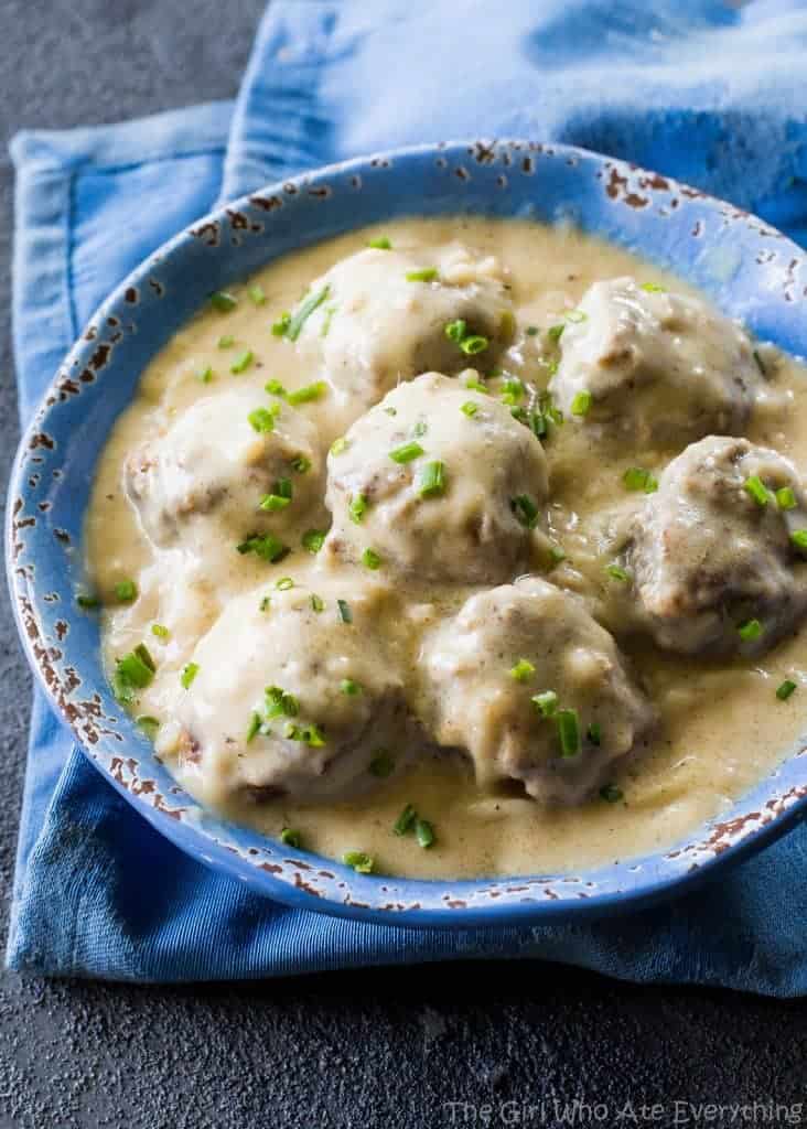 Swedish Meatballs With Rich Gravy Recipe