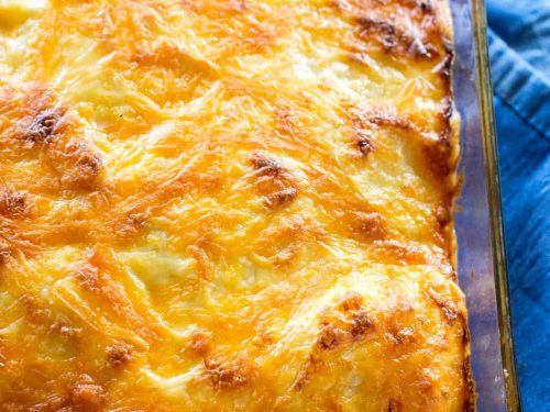 Recipe for Scalloped Potatoes with Cheese – Like Mother, Like Daughter