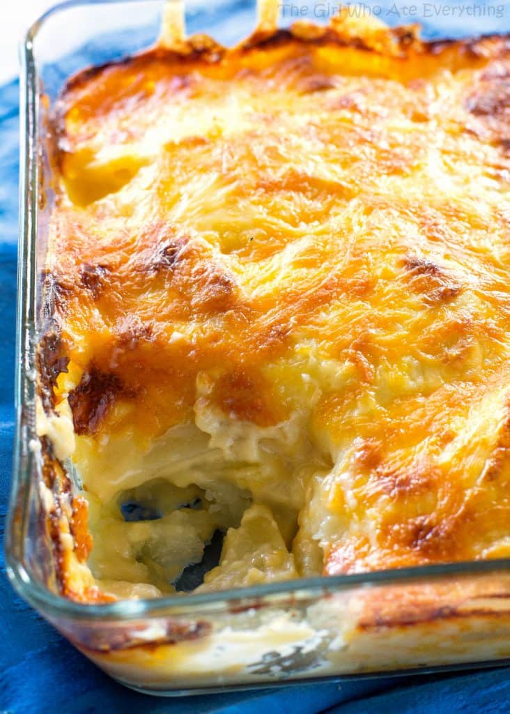 Scalloped Potatoes Recipe (+VIDEO) - The Girl Who Ate Everything