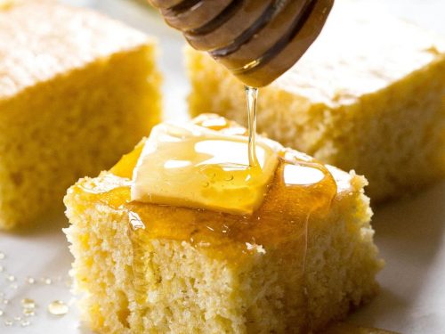 Sweet Honey Corn Bread Recipe - The Best Honey Cornbread Recipe