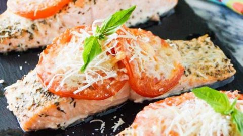 Tomato Basil Salmon