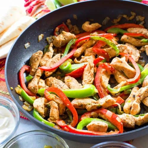 Chicken Fajitas | The Girl Who Ate Everything