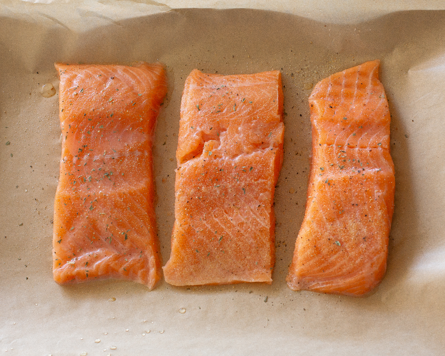 salmon filets