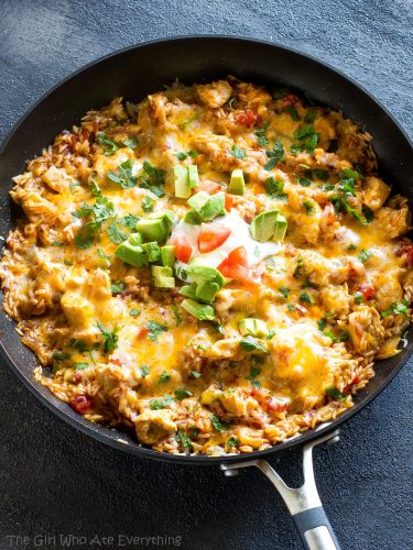 One-Pan Mexican Chicken and Rice | The Girl Who Ate Everything