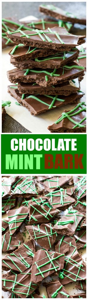 Mint Chocolate Bark | The Girl Who Ate Everything