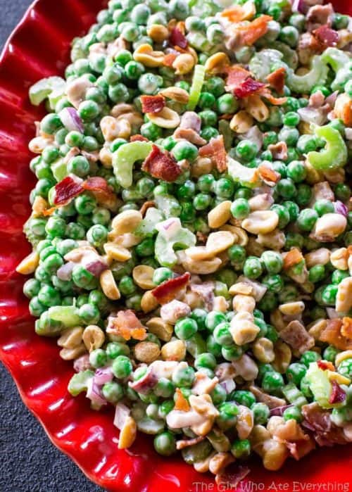 The Best Pea Salad Recipe (+VIDEO) The Girl Who Ate Everything