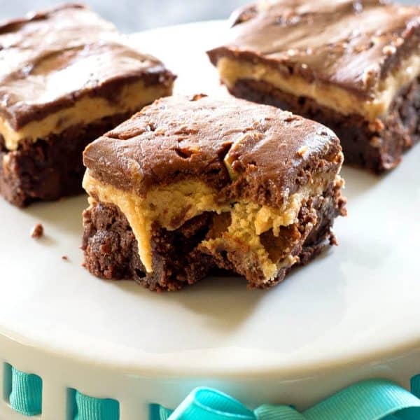 Turtle Buckeye Brownies - The Girl Who Ate Everything