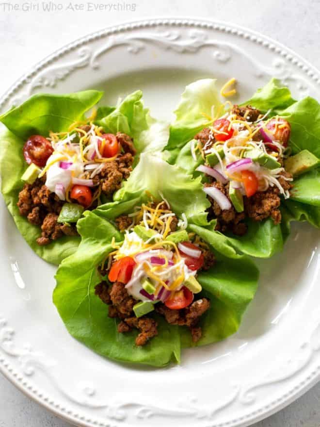 Easy Taco Lettuce Wraps The Girl Who Ate Everything 2215