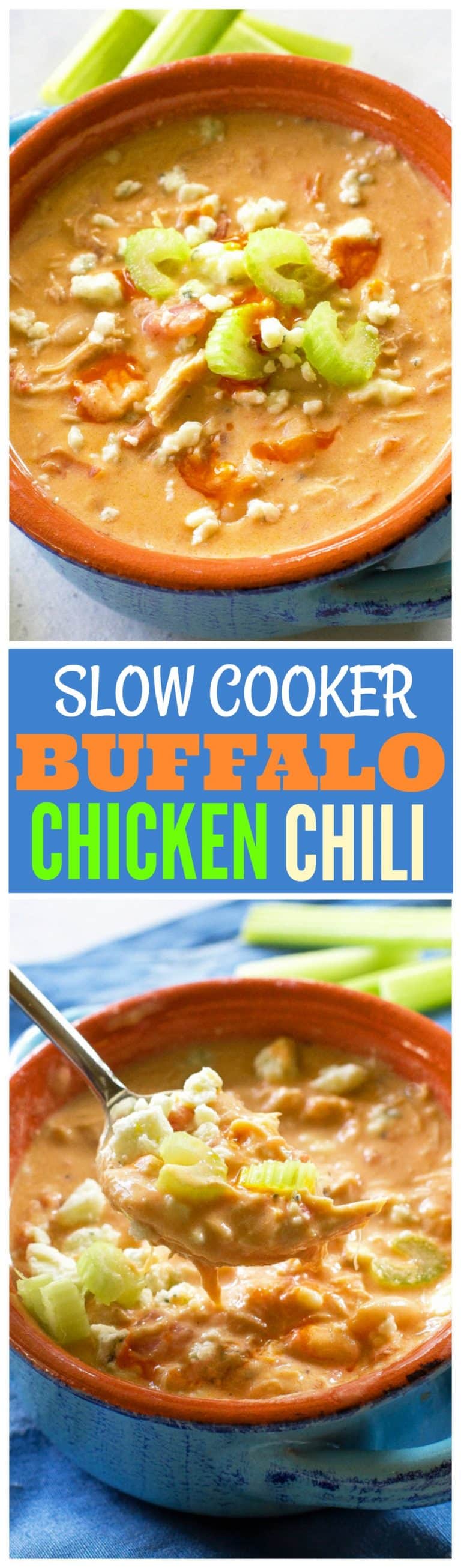 Buffalo Chicken Chili - The Girl Who Ate Everything