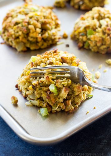 Corn Stuffing Balls Recipe - The Girl Who Ate Everything