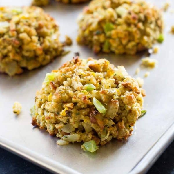 Corn Stuffing Balls Recipe - The Girl Who Ate Everything