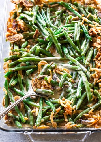 The Best Green Bean Casserole Recipe (+VIDEO) - The Girl Who Ate Everything