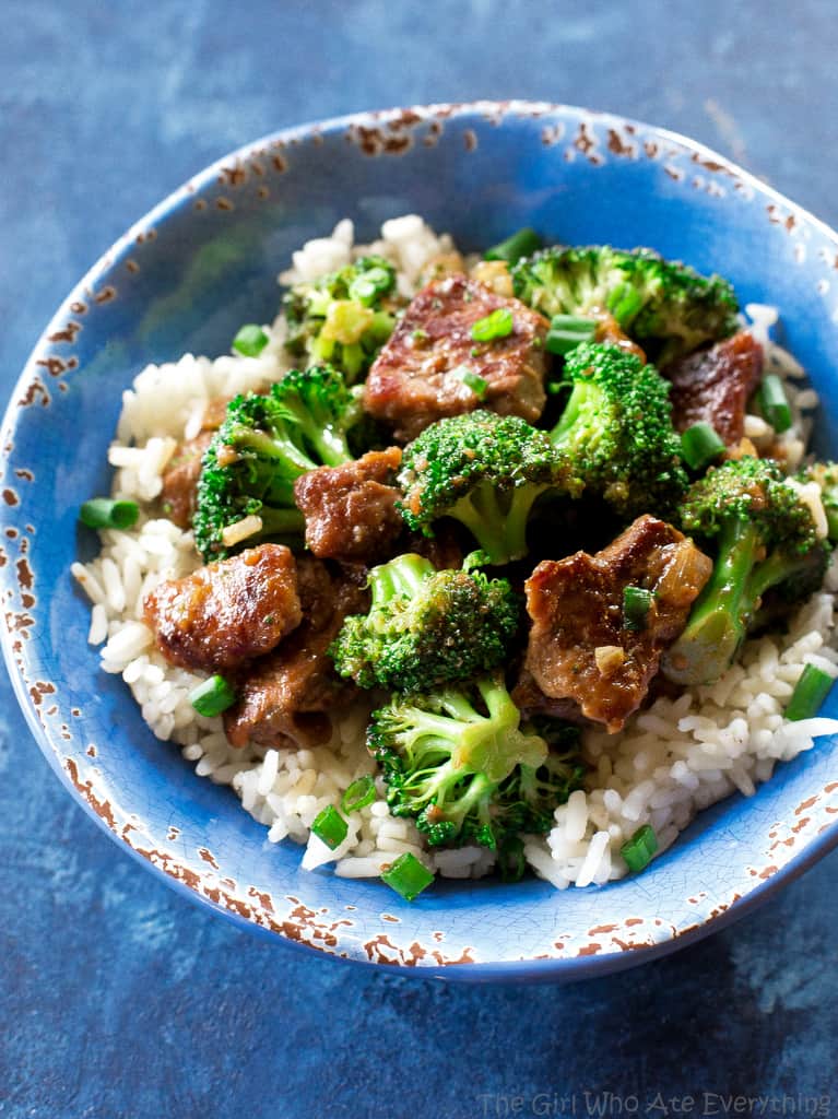 Easy Beef Broccoli Stir Fry Recipe - The Girl Who Ate Everything