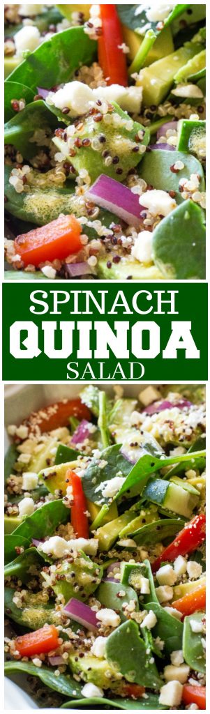 Spinach Quinoa Salad The Girl Who Ate Everything 0548