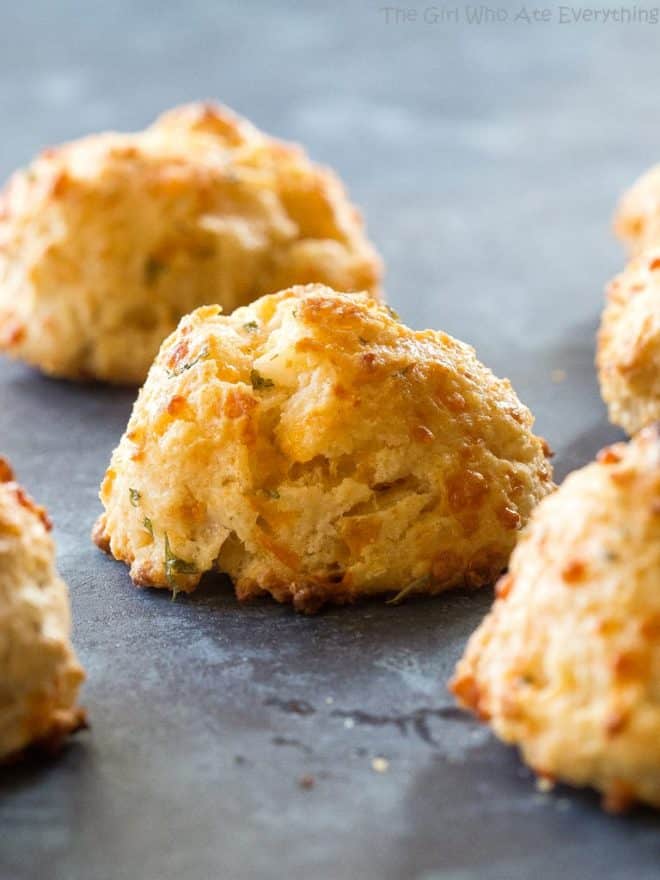 Easy Cheese Biscuits - The Girl Who Ate Everything