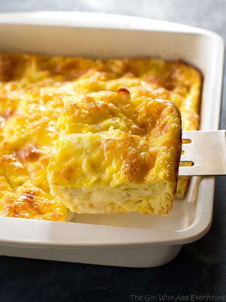 Oven Scrambled Eggs - The Girl Who Ate Everything
