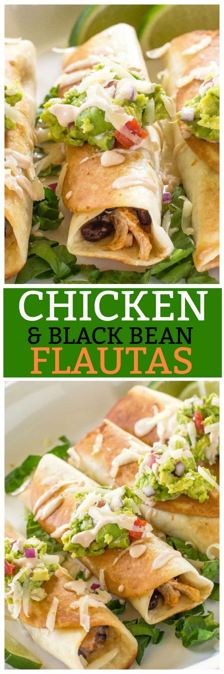 Chicken and Black Bean Flautas (+VIDEO) - The Girl Who Ate Everything