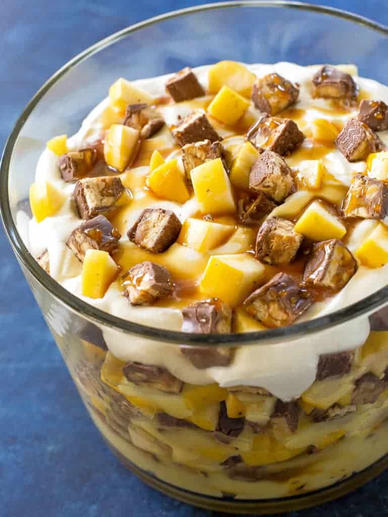 Snickers Apple Salad Recipe - The Girl Who Ate Everything