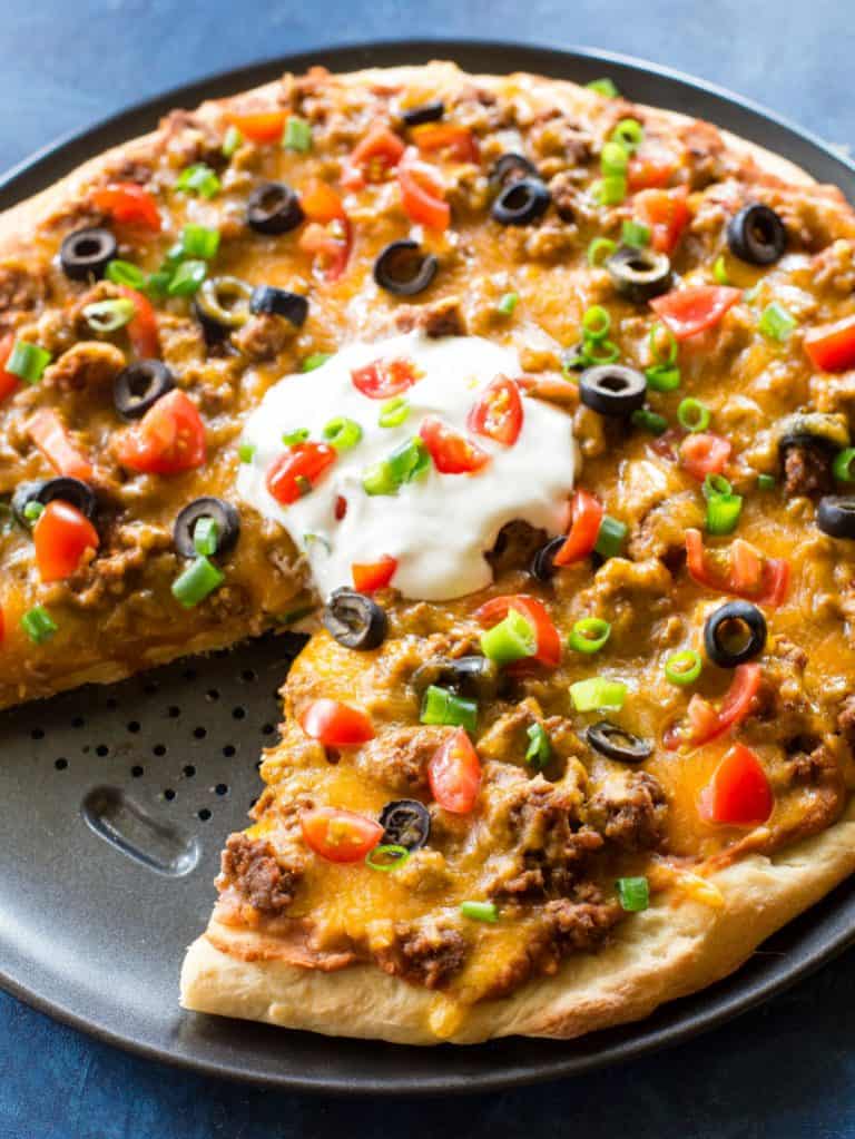 Taco Pizza Recipe Video The Girl Who Ate Everything