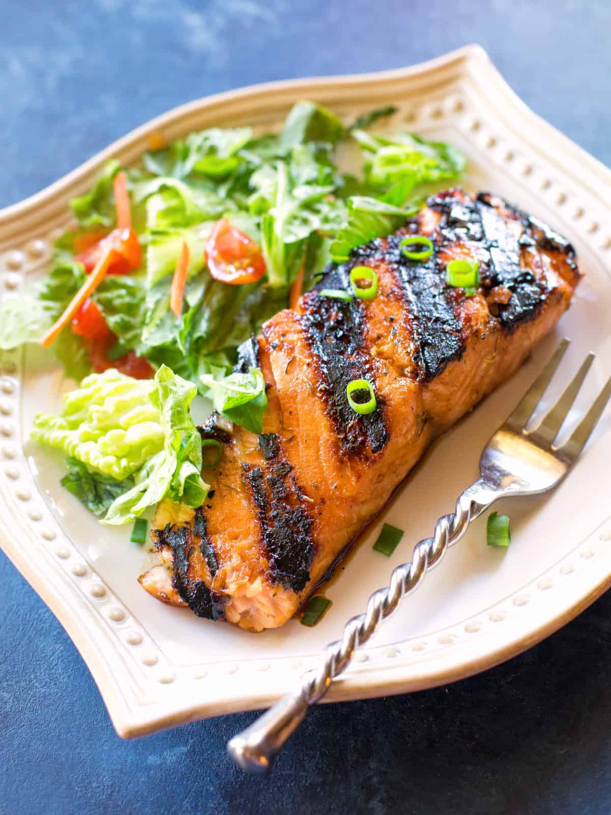 Grilled Asian Salmon | The Girl Who Ate Everything
