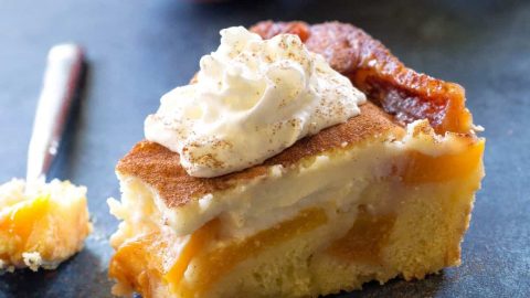 Peaches and Cream Cheesecake Bars