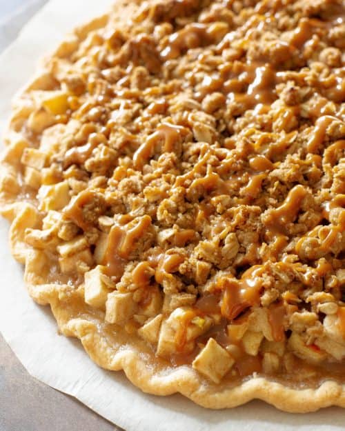 Apple Crisp Pizza | The Girl Who Ate Everything