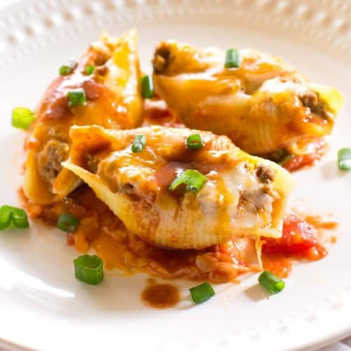 Easy Stuffed Shells - Girl Gone Gourmet